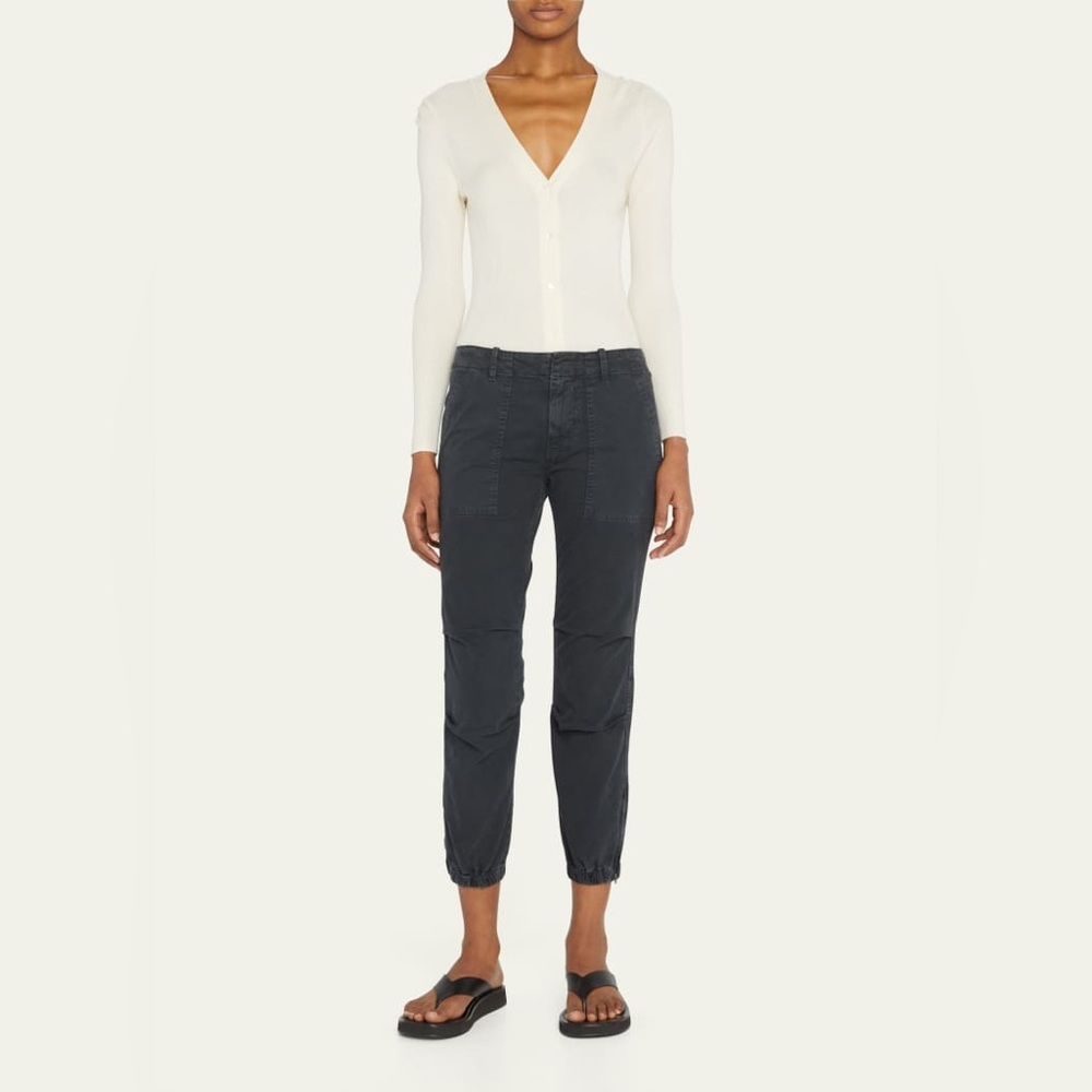 (NWOT) NILI LOTAN Cropped Military Pants Size 2